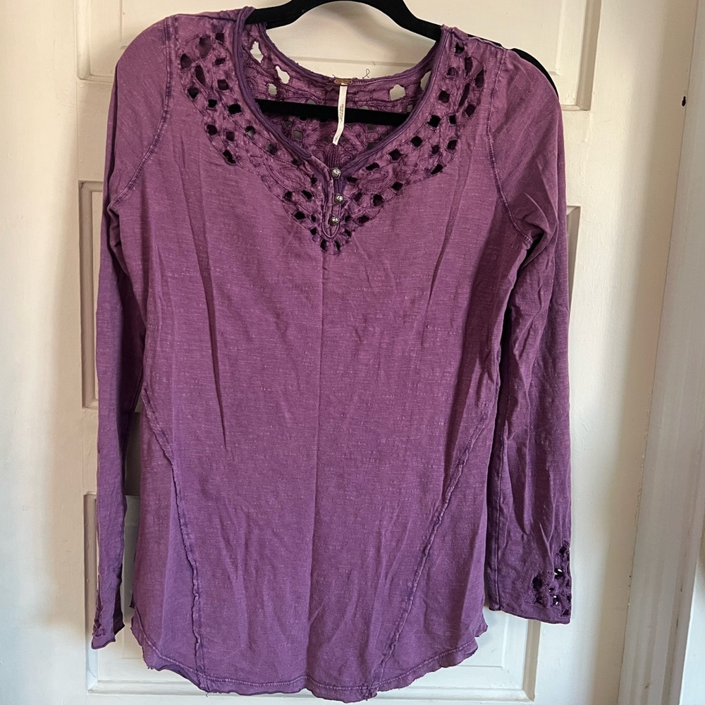 100% cotton free people top